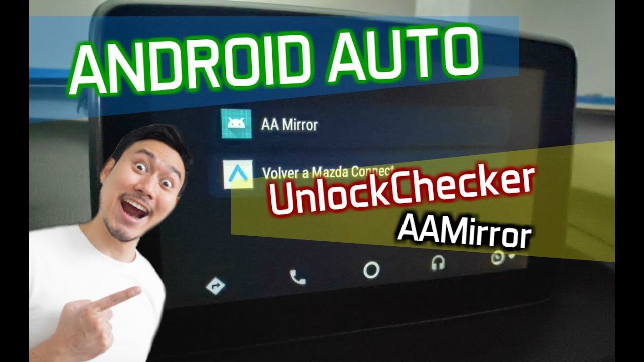 Android Auto Aa Mirror Plus Mirror Screen Youtube
