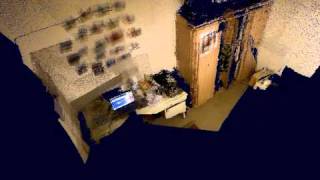 RGBDemo v0.3: experimental scene reconstruction with Kinect