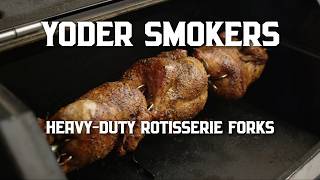 Heavy-Duty Rotisserie Forks That Actually Keep Food Stable