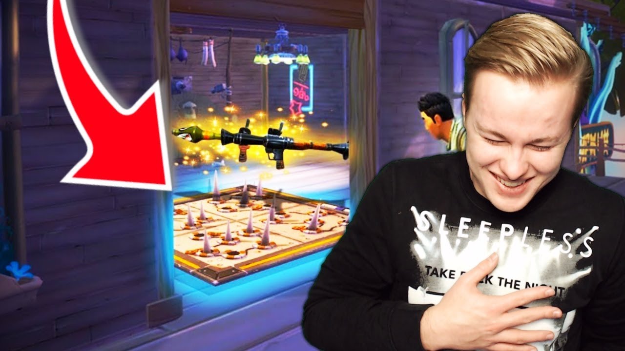 DE BESTE PLEK OM EEN TRAP TE PLAATSEN!! 😂 - Fortnite Battle Royale