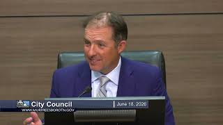 City Council - June 18, 2026