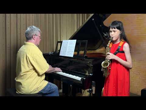 Bach" Air on a G String" (Soprano Saxophone) – Emilie & Dad
