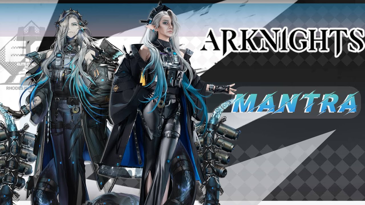 ⚙️🖤Arknights Cosplay Mantra Cosplay Costume Premium Edition showcase⚙️🖤 #sanymucos #arknights