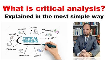 Critical analysis made simple for students