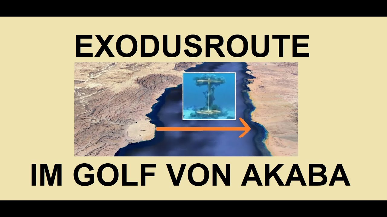 HIER durchquerte Israel das Rote Meer | STREITWAGEN am MEERESGRUND | Ron Wyatt | Exodusroute: Teil 2