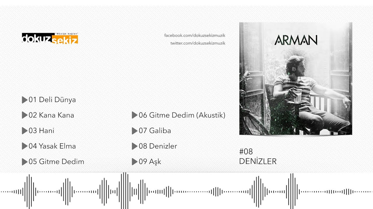 Watch Arman - Denizler (Official Audio) on YouTube Watch Arman - Denizler (Official Audio) on YouTube