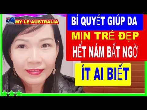 Bí quyết da mặt mịn và trẻ hóa làn da- NÁM TÀN NHANG cũng bất ngờ biến mất | làm đẹp #14