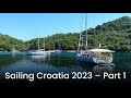 Sailing croatia 2023  part 1