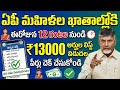 ఏపీ మహిళలకు ఈరోజున 12 గంటల నుండి ₹13000 డబ్బులు జమ|tallikivandanam payment status Ammavodi status 