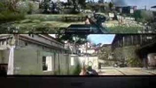 Call of Duty 5 Castle under map and dog glitch