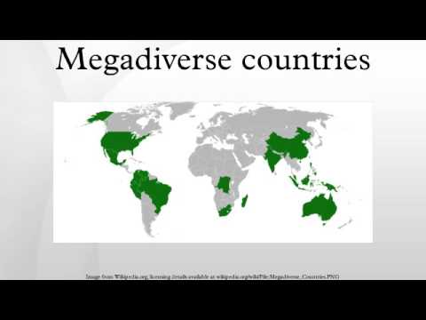 Megadiverse countries