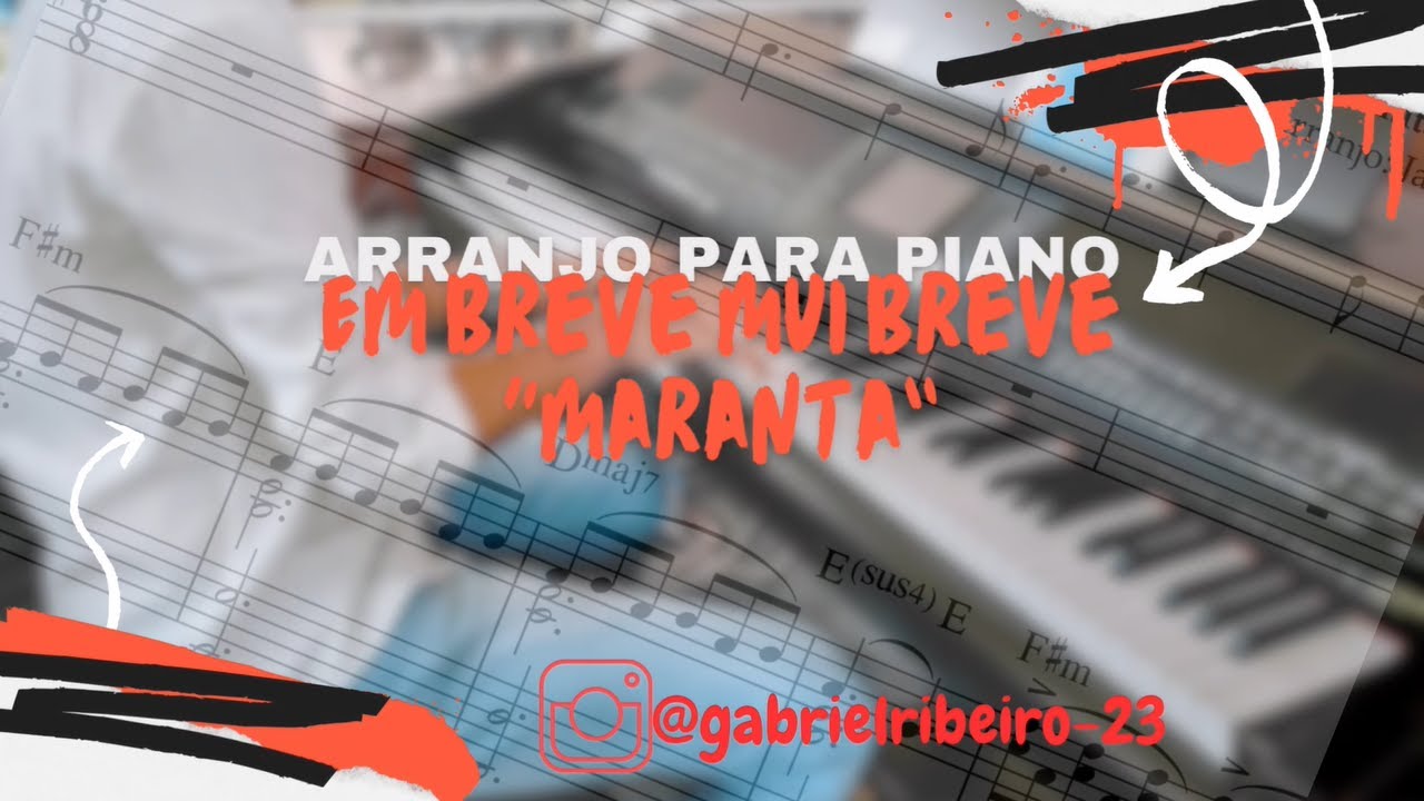LOUVOR EM BREVE MUI BREVE (MARANATA) ICM ARRANJO DE PARTITURA PARA PIANO+ANALISE DE TRECHOS