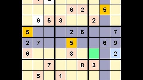 How to Solve Washington Times Sudoku Difficult February 27, 2021