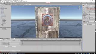 Unity - Door opening animation test.