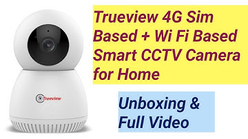True view 4G Sim and Wifi Camera/ 3 Mp Smart 360° CCTV Camera /4g + pan tilt Wifi camera