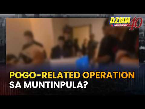 4 Chinese nationals arrested over POGO-related operation in Muntinlupa | (07 September 2026)