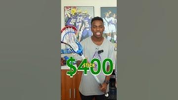 A $400 lacrosse stick?!🤷‍♂️