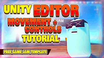 UNITY - MOVEMENT + CONTROLS - (TUTORIAL) + Free Game Jam Template - Video 004