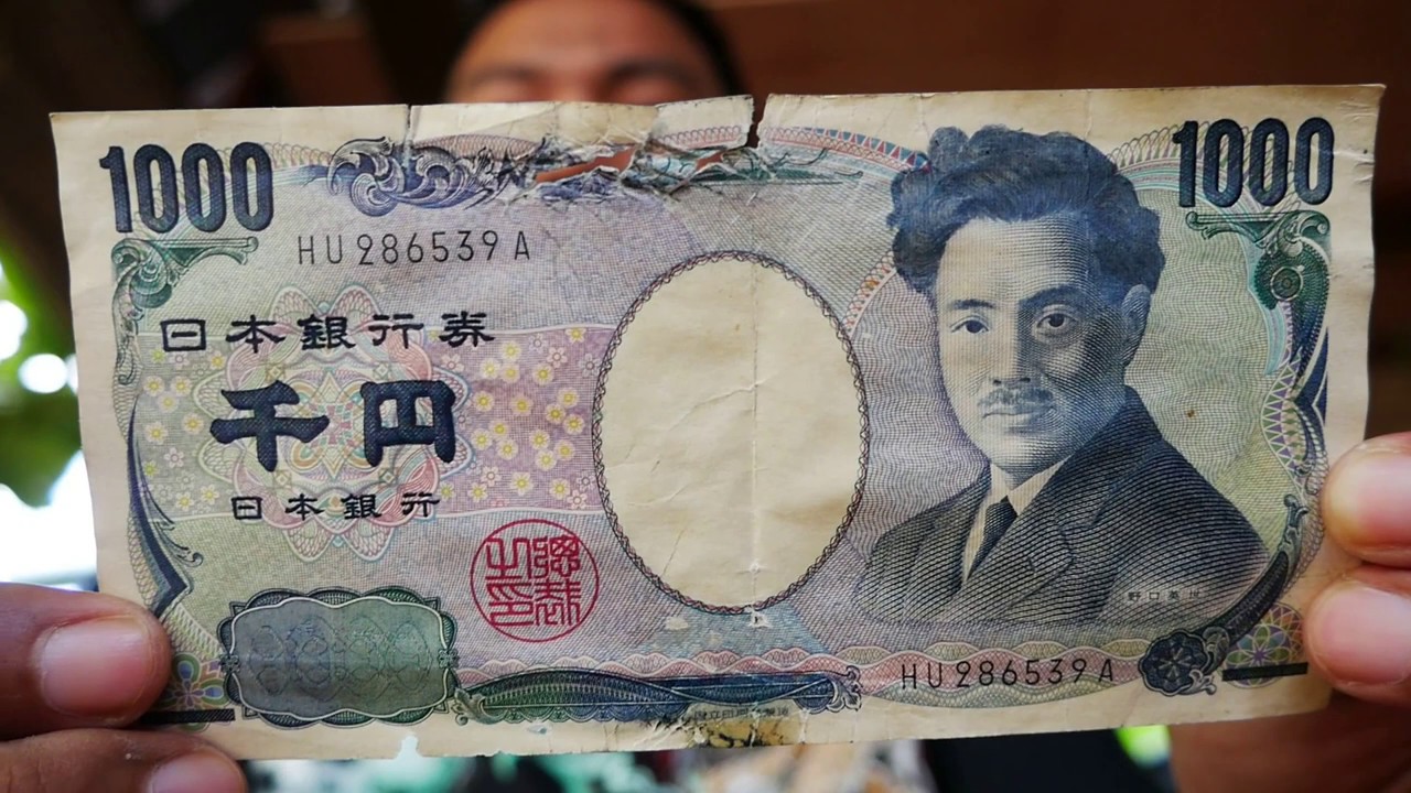 Uang Kuno & Langka Uang Kertas 1000 Yen Jepang - YouTube
