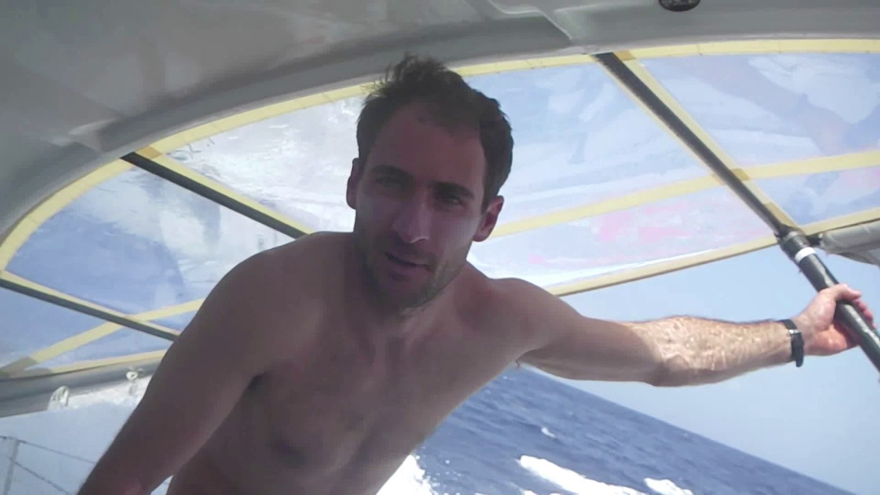 Morgan Lagravière au coude à coude avec Paul Meilhat / Vendée Globe