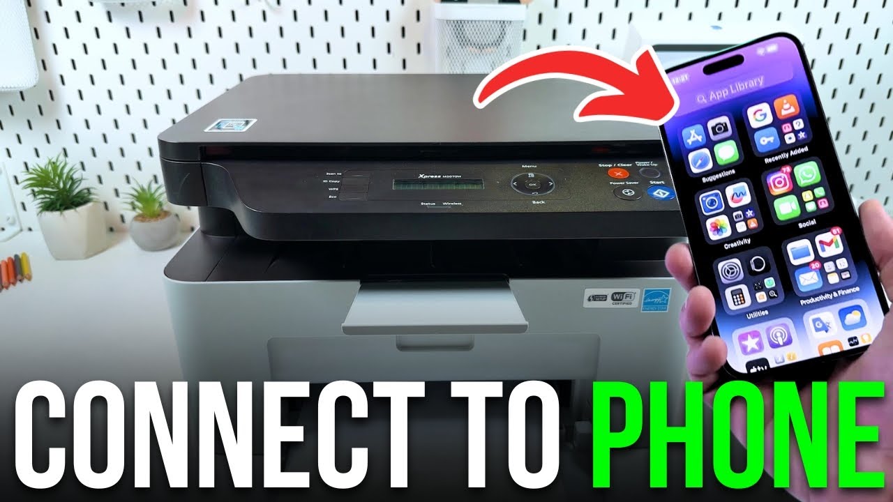 How to Connect Your Samsung Xpress M2070W Printer to Your Phone - Easy Wi-Fi Setup Guide