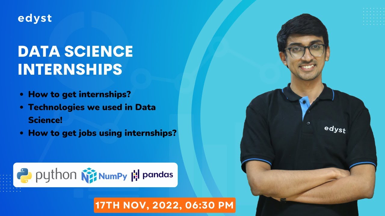Data Science Internship All You Need to Know Edyst Aneeq YouTube