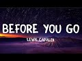 Lewis Capaldi - Before You Go (Lyrics)