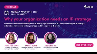 Why your organization needs an IP strategy by DIGITAL 140 views 9 months ago 1 hour, 3 minutes