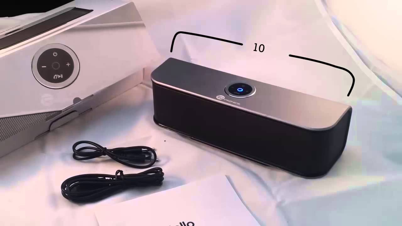 TaoTronics TTSK06 Bluetooth Speaker Review YouTube