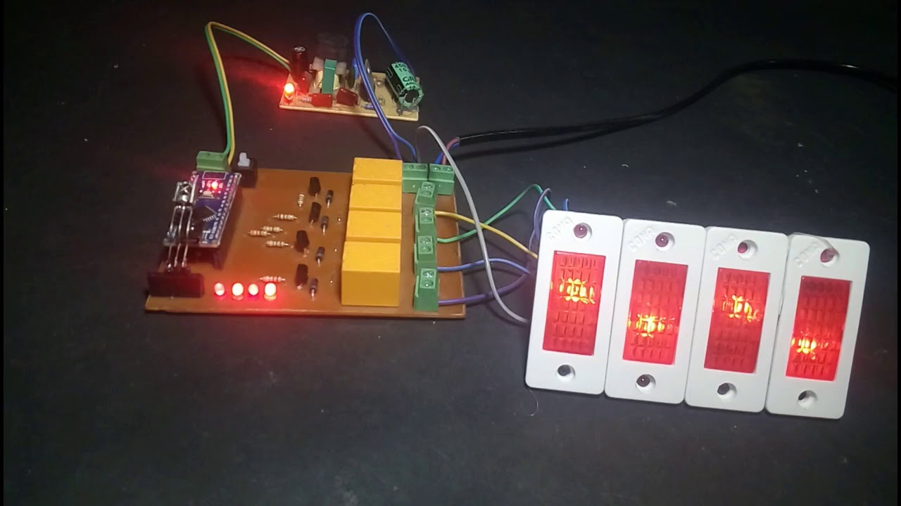Home Automation Using IR Remote Control - YouTube