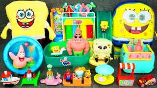 SpongeBob Toy Collection Unboxing ASMR 🍍 | Super Cute Mini Toys & Playsets
