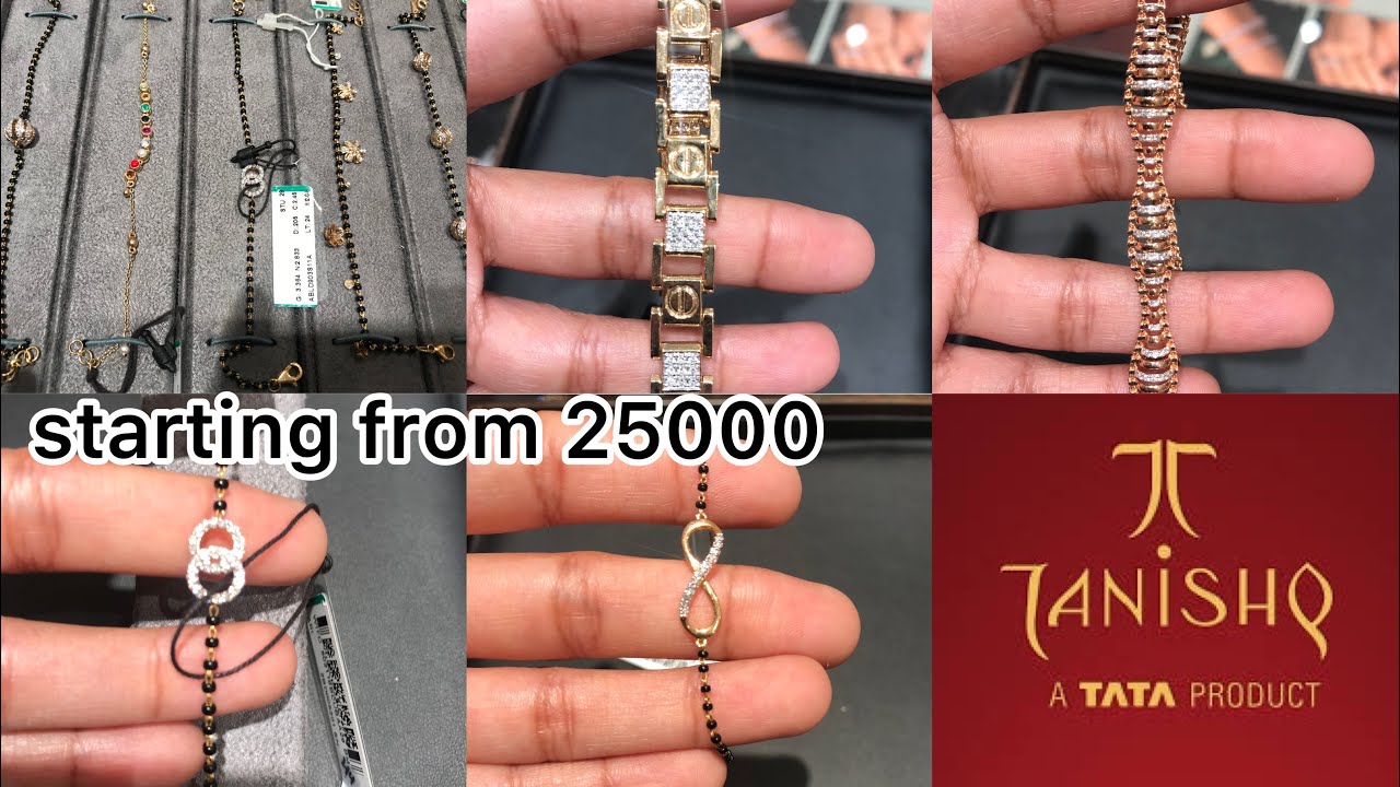 tanishq Latest 2023 collection tanishq diamond bracelet designs with
