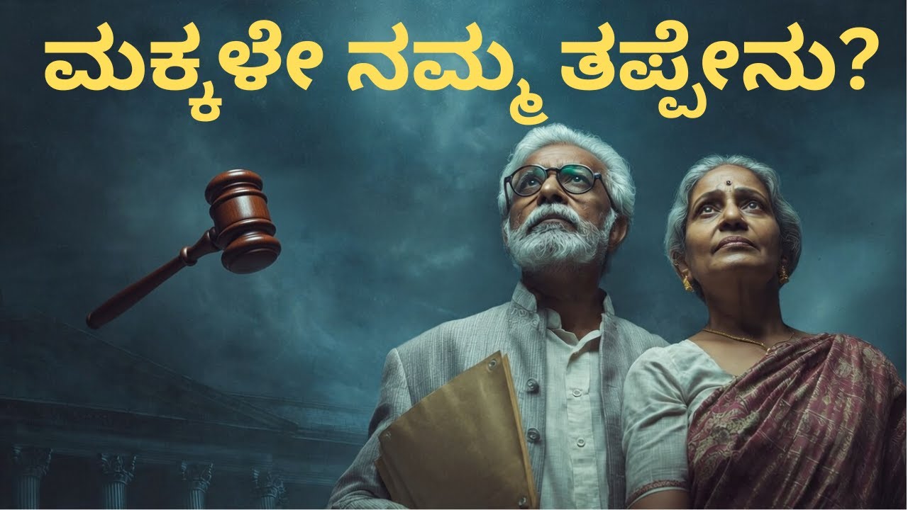 ತಂದೆ ತಾಯಿಗಳನ್ನು ನೋಡ್ಕೊಳ್ಳೋದು Choice ಅಲ್ಲ! SeniorCitizen