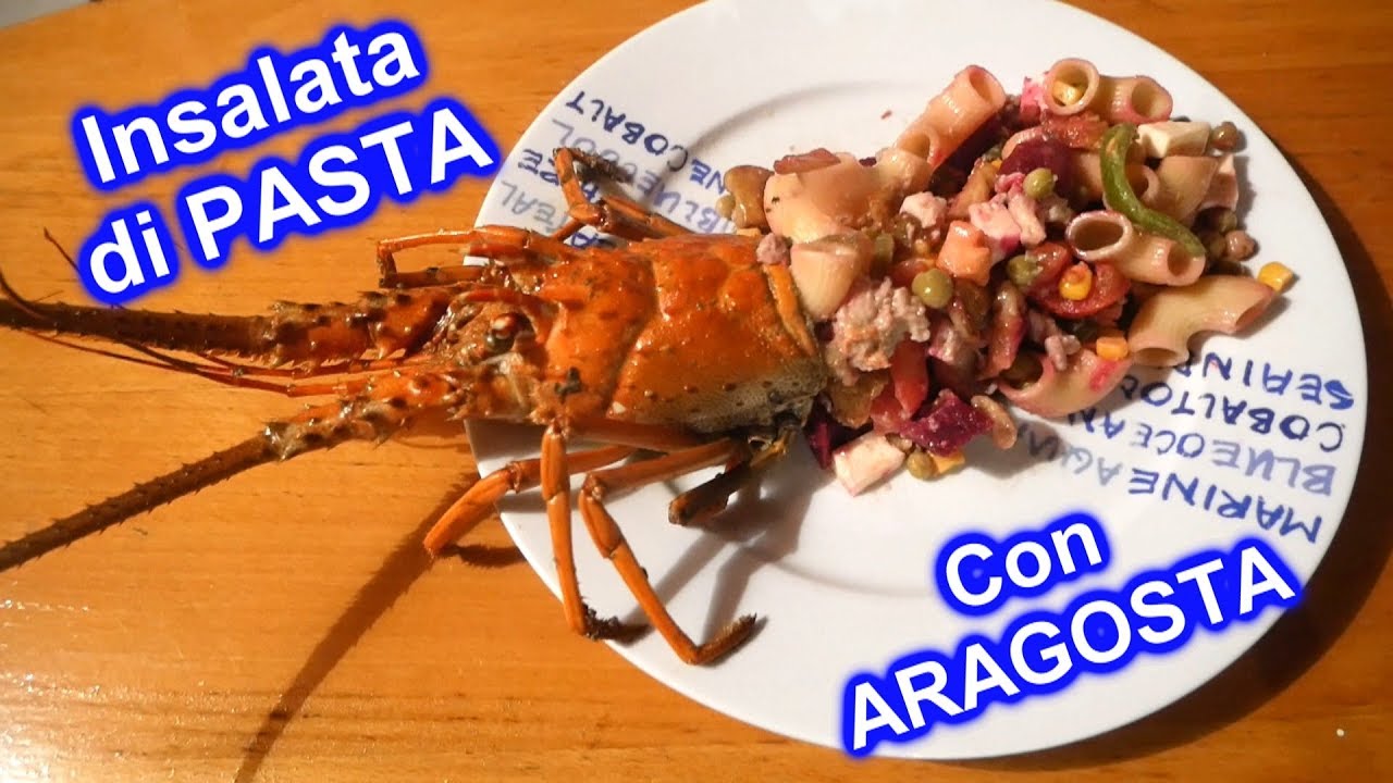 Insalata di pasta Fresca con aragosta - Ricetta per l'ESTATE