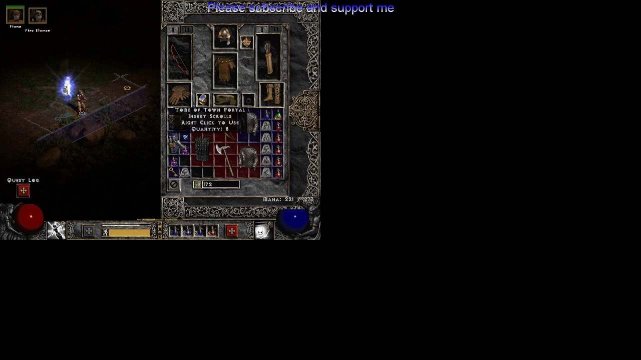 Diablo 2 Median xl Amazon harcore part 4 YouTube