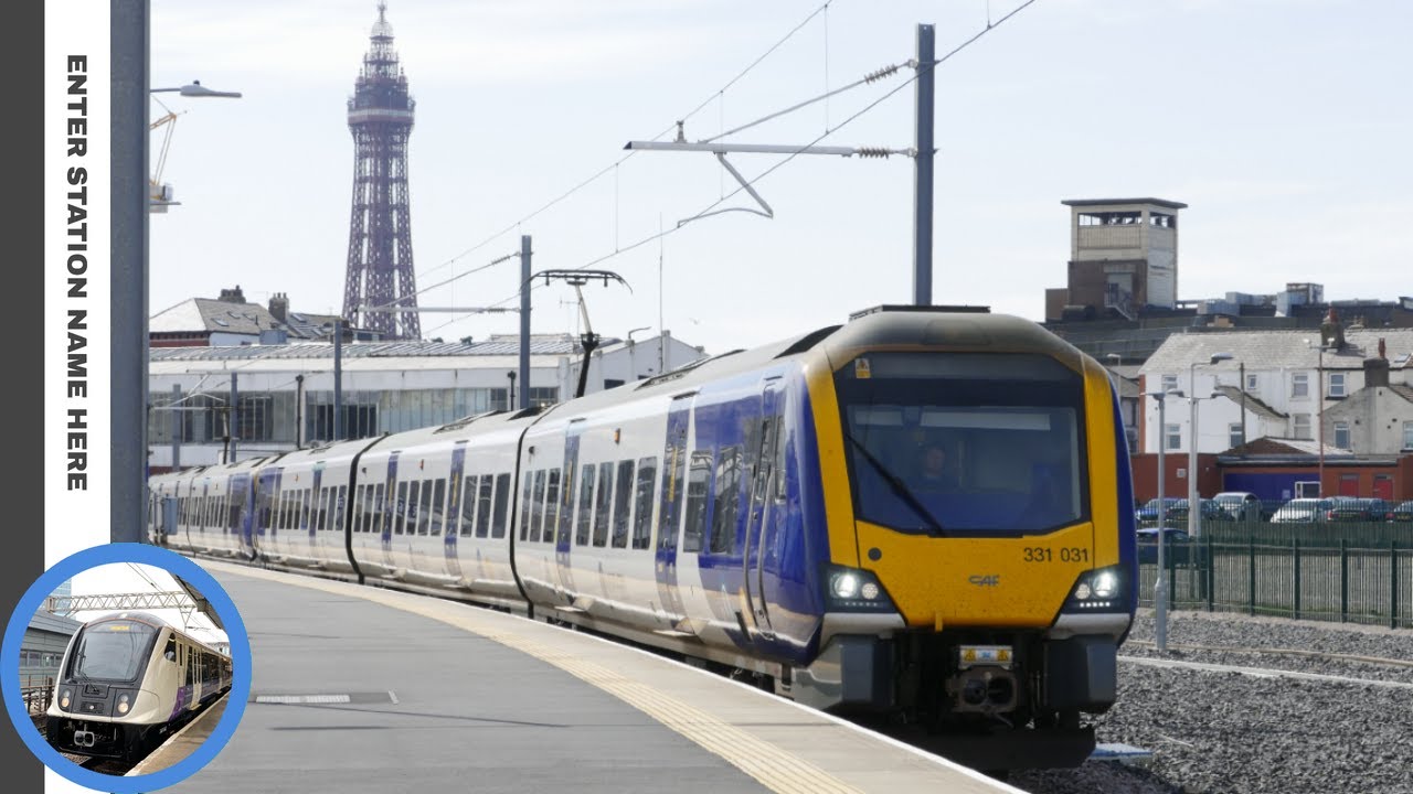 Trains at Blackpool North