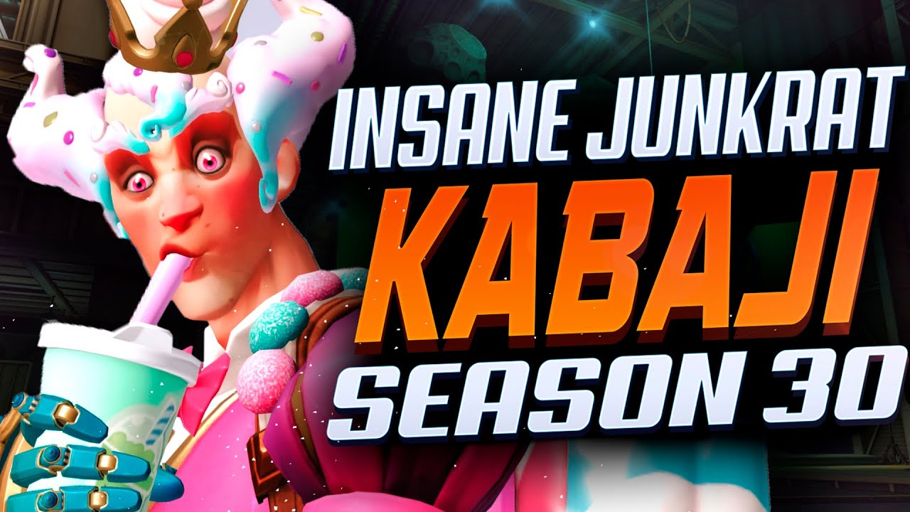 Kabaji Junkrat Gameplay - Overwatch Season 30 Top 500