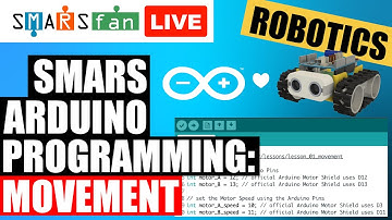 SMARS Motor Control Arduino Programming - Movement