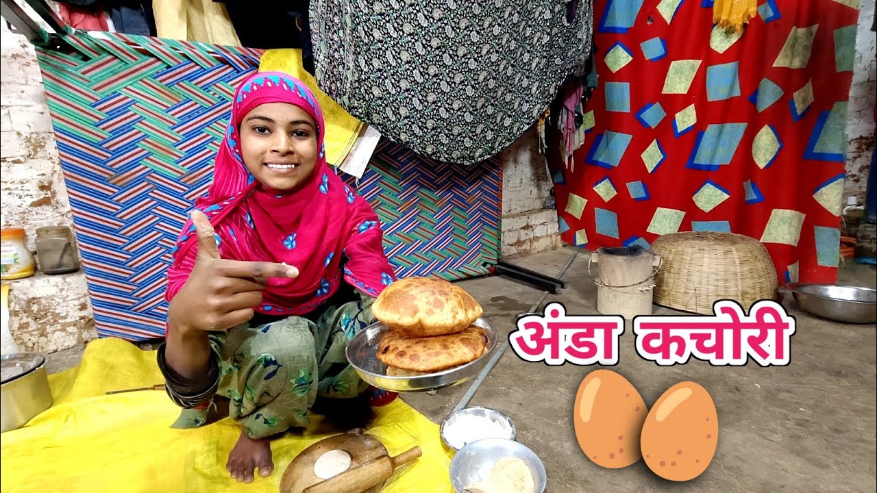 Anda kachori banaya 😃