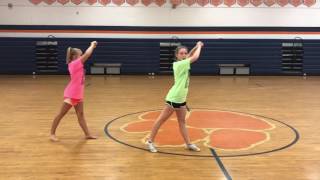 FMS Cheer 2017-2018: Tryout Dance Front Angle