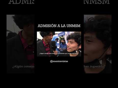 ADMISIÓN A LA UNMSM - NN