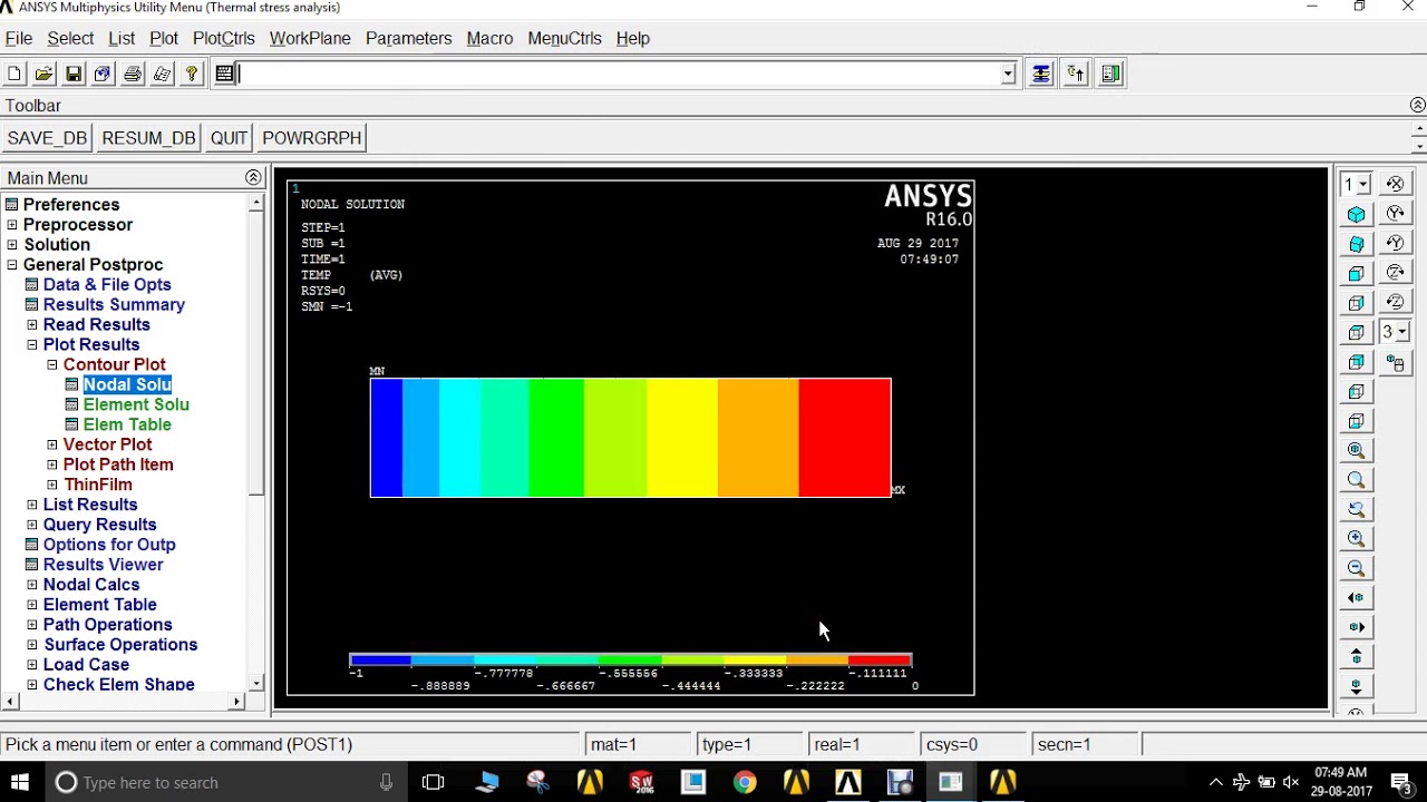 coupled-field-analysis-thermal-structural-problem-ansys-youtube