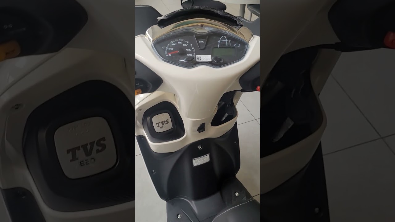 TVS Jupiter 125 White color