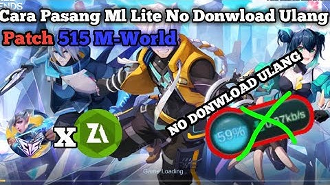 CARA PASANG DATA ML LITE TERBARU 2022 MENGGUNAKAN ZARCHIVER | WORTH IT UNTUK SEMUA ANDROID