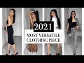 11 WAYS TO STYLE ONE PIECE | My Most Versatile Fashion Item 2021 | 11 catsuit romper outfit ideas