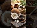 नारियल के साथ ये 5 चीजें मिलाकर खाओ, फायदे जानकर चौंक जाओगे! 😱🥥#facts #healthfacts