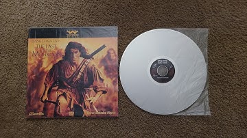 Opening To The Last Of The Mohicans 1992 (1993 Laserdisc)