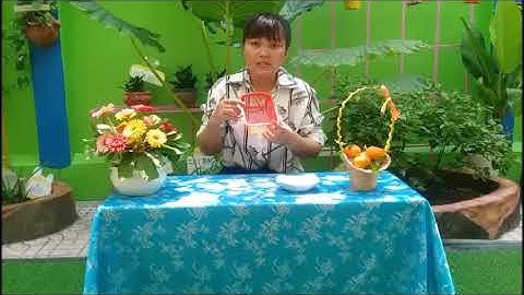 Hướng dẫn bé lột vỏ quả quýt - GV: Nguyễn Ngọc Trinh - Lớp Mầm 1 (5-6 tuổi) - Trường MN Bình Minh Q8