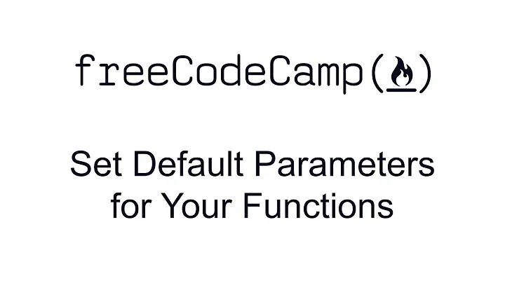 ES6 - Set Default Parameters for Your Functions - Free Code Camp