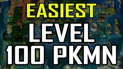 【EASIEST Level 100 Method ORAS】 Pokemon Omega Ruby Alpha Sapphire
